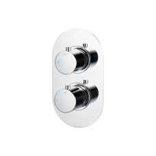 Chrome Thermostatic Recessed Shower Valve 21161